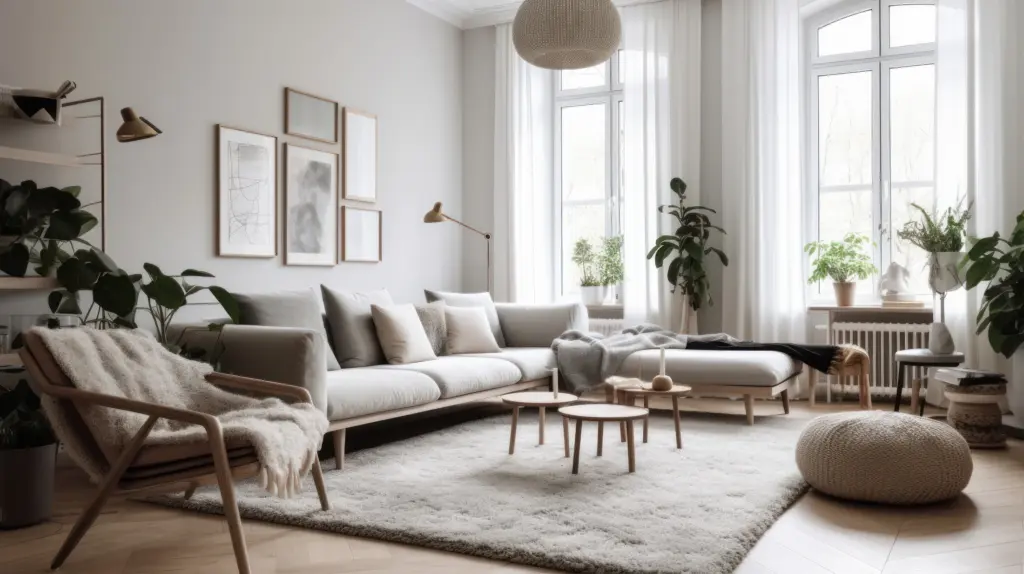 Scandinavian style interiors