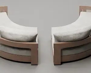 Curved Sofa